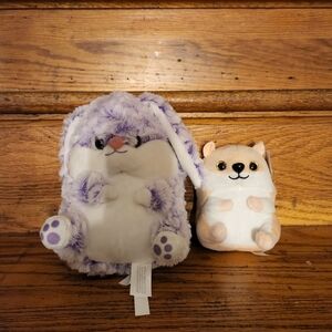 2 belly buddies stuffies